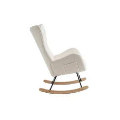 Born Lucky Schommelstoel Teddy Stof