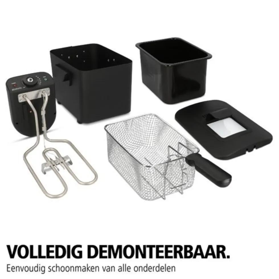 Brabantia Frituurpan Zwart BBEK1130BK