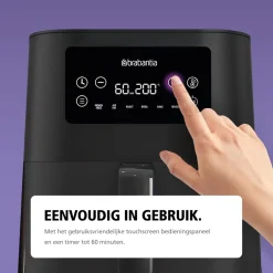 Brabantia PFAS-vrij BBEK1137 Airfryer