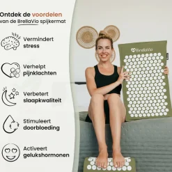 BrellaVio Spijkermat Set met Spijkerkussen