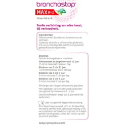 Bronchostop Max 8-in-1 Hoestdrank