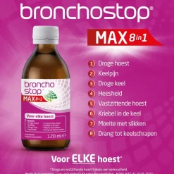 Bronchostop Max 8-in-1 Hoestdrank
