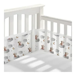 Buxibo Baby Bed Omrander Bedbumper Hoofdbeschermer Set van 2
