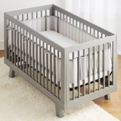 Buxibo Baby Bed Omrander Bedbumper Hoofdbeschermer Set van 2