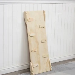 Buxibo Driehoek Plus Klimboog Montessori Houten Speelgym Glijbaan