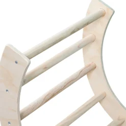 Buxibo Houten Klimbrug/Klimboog XXL Montessori Klimrek Inclusief Kussen