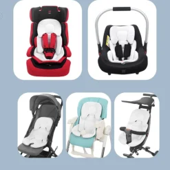 Buxibo Kussen voor Babystoel Kinderzitje Autostoel Veiligheidsstoel Stoelverhoger
