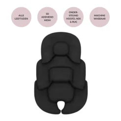 Buxibo Kussen voor Babystoel Kinderzitje Autostoel Veiligheidsstoel Stoelverhoger