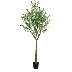 Buxibo Olijfboom 1224 Bladeren 68 Vruchten Kunstplant