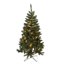 Buxibo PVC Kerstboom met 150 LED en 8 lichteffecten EU-stekker Metalen Standaard