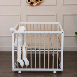 Cabino Baby Box Met Wieltjes Jolly Naturel