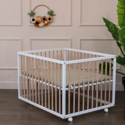 Cabino Baby Box Met Wieltjes Jolly Naturel