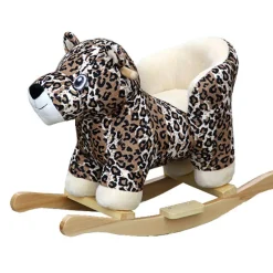 Cabino Hobbeldier Luipaard Met Zitting Meerkleurig