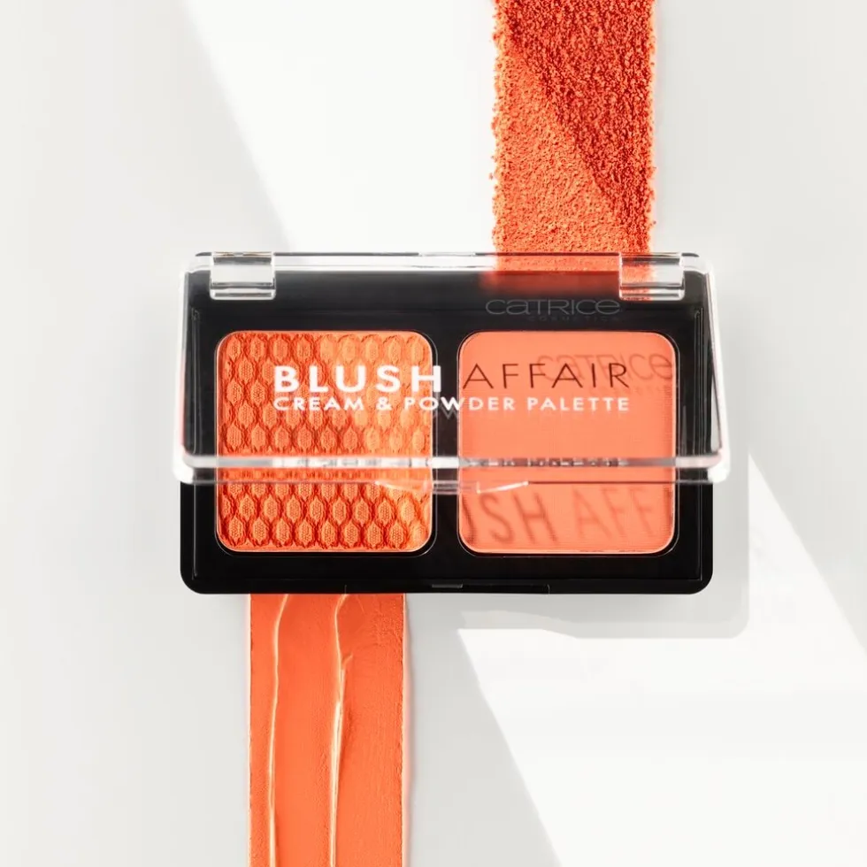 Catrice Blush Affair 030 Absolute Apricot Cream & Powder Palette