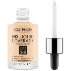 Catrice HD 002 Porcelain Beige Liquid Coverage Foundation