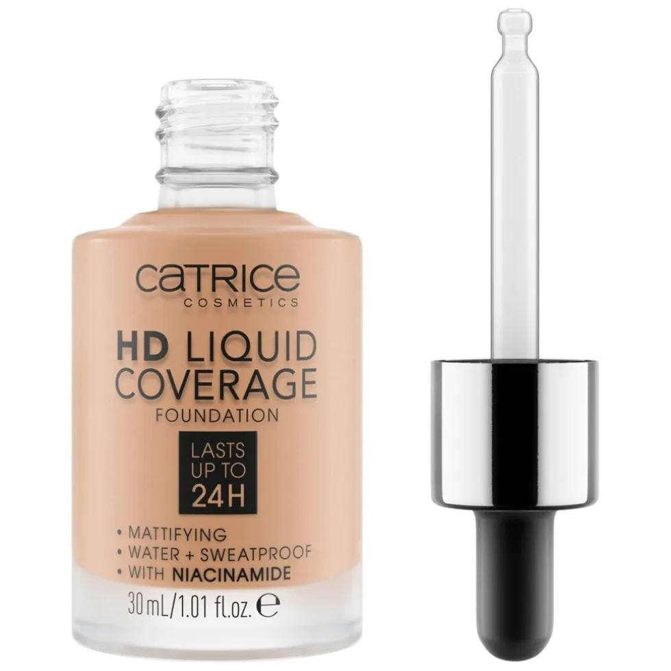 Catrice HD 040 Warm Beige Liquid Coverage Foundation