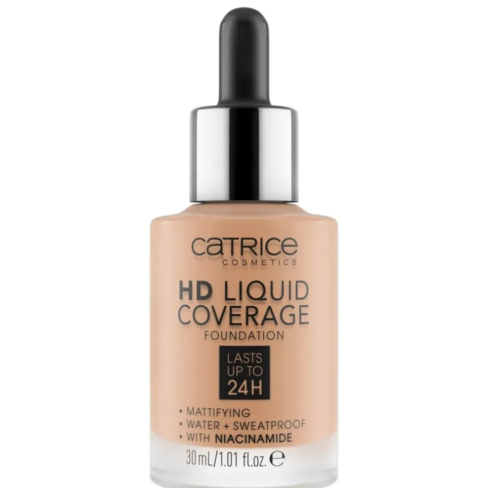 Catrice HD 040 Warm Beige Liquid Coverage Foundation