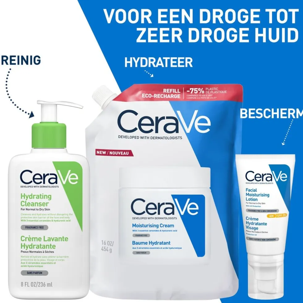 CeraVe Hydraterende Crème Navulling