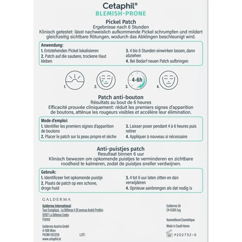 Cetaphil 6 Hours Fast Clear Pimple Patch
