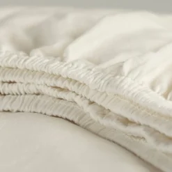 Cinderella Hoeslaken Dubbel Jersey Stretch 30cm Hoek - ivory 160x200/210/220cm