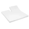 Cinderella Splittopper Hoeslaken Jersey Katoen Stretch Single Split - white 200x200/210cm