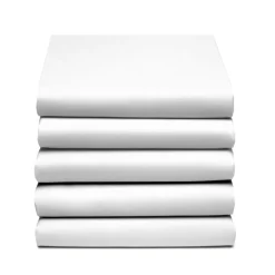 Cinderella Splittopper Hoeslaken Jersey Katoen Stretch Single Split - white 200x200/210cm