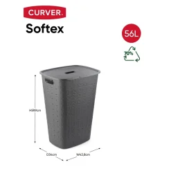 Curver Softex Wasbox met Deksel + Wasmand
