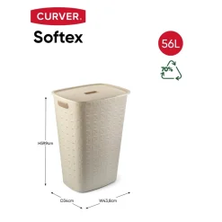 Curver Softex Wasmand met Deksel