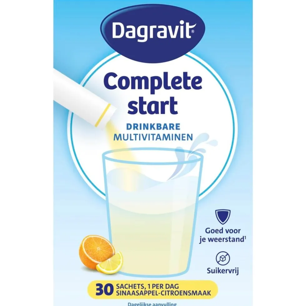 Dagravit Complete Start Drinkbare Multivitaminen Sachets