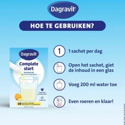 Dagravit Complete Start Drinkbare Multivitaminen Sachets
