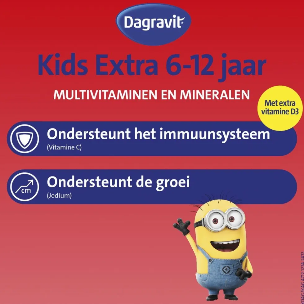Dagravit Kids Multivitaminen Minions Gummies