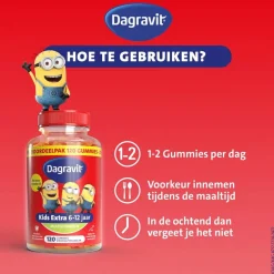 Dagravit Kids Multivitaminen Minions Gummies