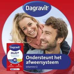 Dagravit Totaal 30 Multivitaminen en Mineralen Dragees