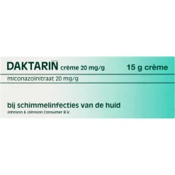 Daktarin Miconazolnitraat 20mg/g Crème bij Schimmelinfecties