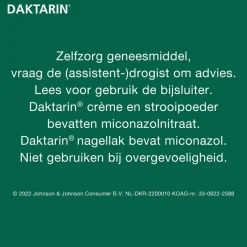Daktarin Miconazolnitraat 20mg/g Crème bij Schimmelinfecties
