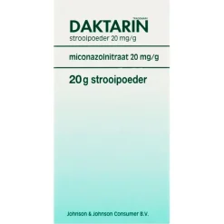 Daktarin Miconazolnitraat 20mg/g Strooipoeder bij Schimmelinfecties