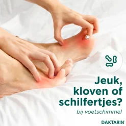 Daktarin Miconazolnitraat 20mg/g Strooipoeder bij Schimmelinfecties