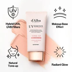 d'Alba Waterfull Tone-Up Sun Cream SPF50+