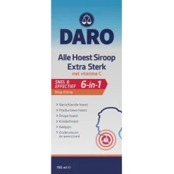 Daro Extra Sterk Alle Hoest Siroop met Vitamine C