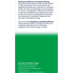 Davitamon Actifit 65+ Tabletten
