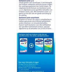 Davitamon Junior 3+ Framboos Kauwtabletten