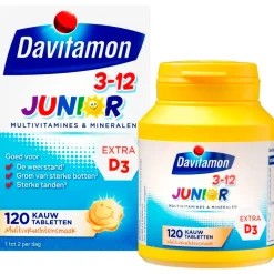 Davitamon Junior 3+ Multifruit Kauwtabletten