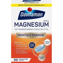 Davitamon 400mg Magnesium Mentale Energie Tabletten