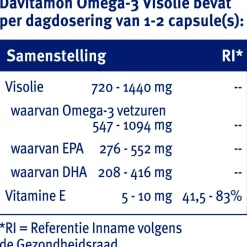 Davitamon Omega-3 Visolie 60 Capsules