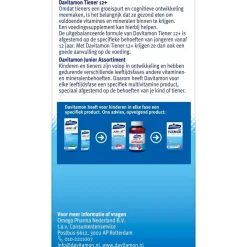 Davitamon Tiener 12+ Multivitamines & Mineralen Aardbei Kauwtabletten