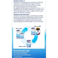 Davitamon Tiener 12+ Multivitamines & Mineralen Aardbei Kauwtabletten