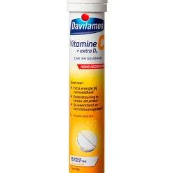 Davitamon Vitamine C + Extra D3 Bruistabletten