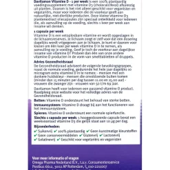 Davitamon Vitamine D3 1 Per Week Capsules