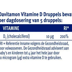 Davitamon Vitamine D Druppels