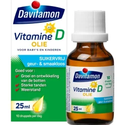 Davitamon Vitamine D Olie voor Baby en Kind